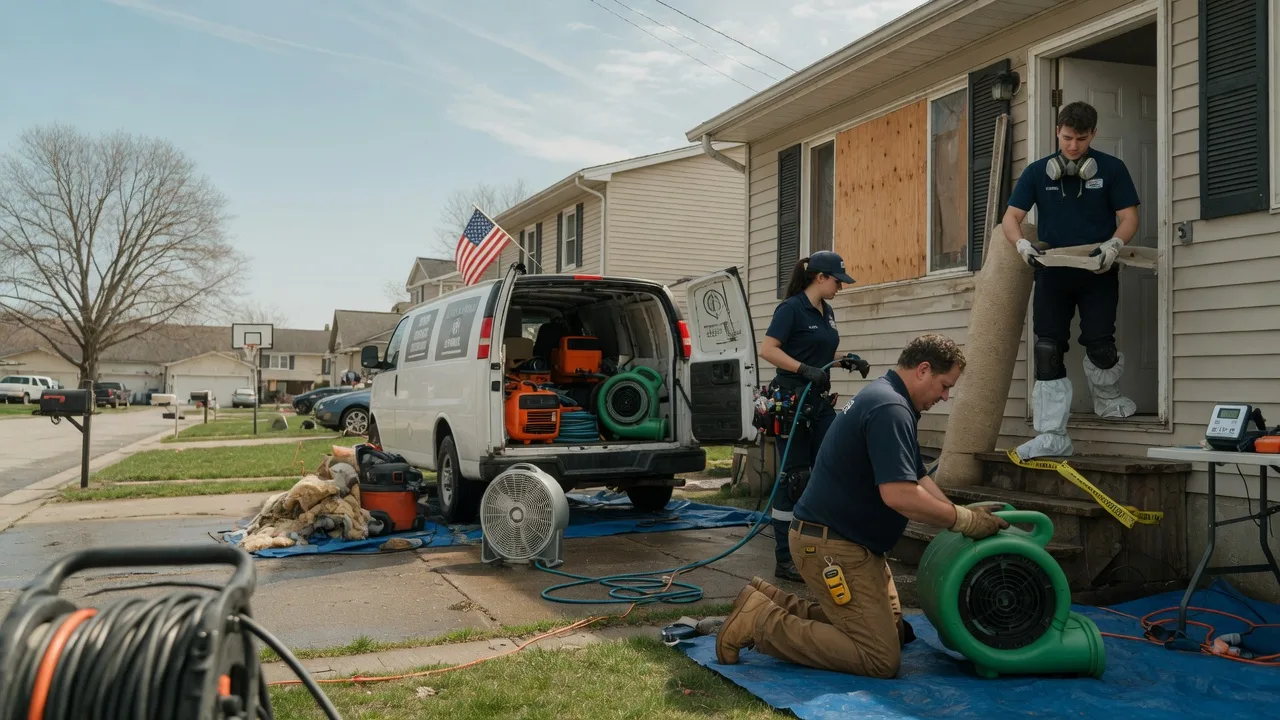 Water Damage Restoration in Waverly, TN near me
